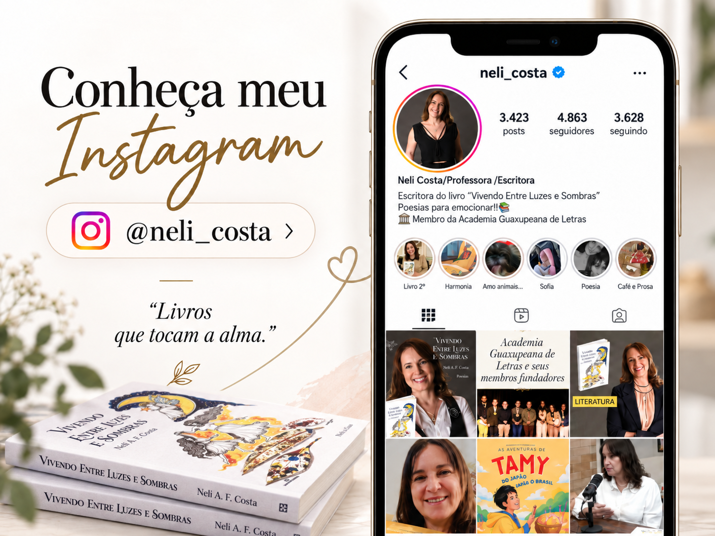 Conheça meu Instagram @neli_costa